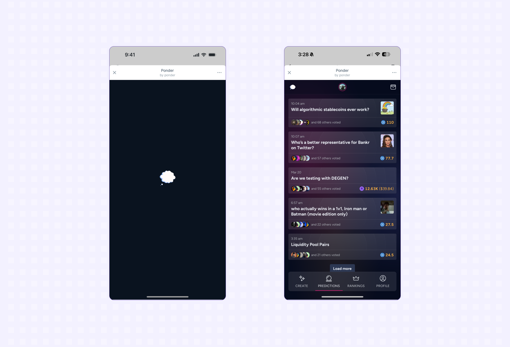 calling ready to hide the splash screen